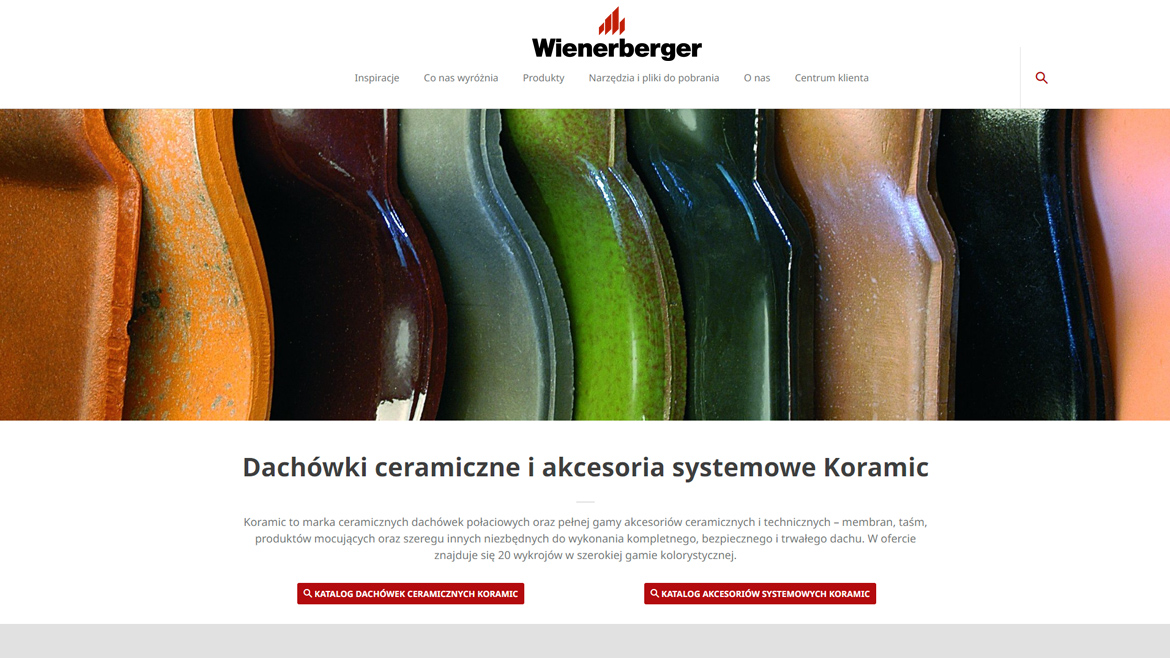 Wienerberger | Dachówki ceramiczne i akcesoria systemowe Koramic